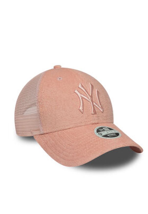 New Era Czapka z daszkiem LA Dodgers 9FORTY 60667511 Różowy. Kolor: różowy. Materiał: poliester, materiał