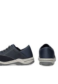 Rieker Półbuty 08015-14 Granatowy. Kolor: niebieski. Materiał: materiał #7