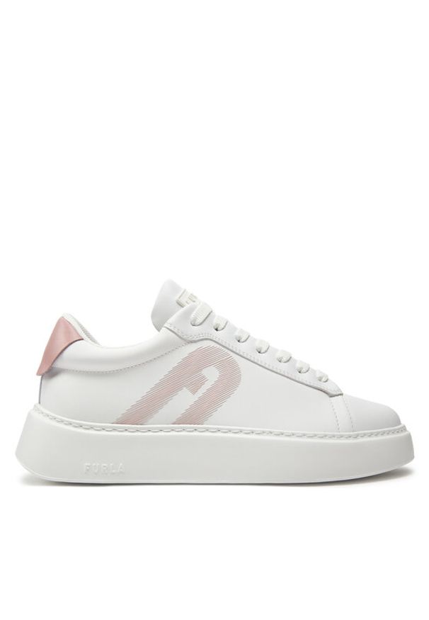 Furla Sneakersy Furlasport Lace-Up Sneaker T.3 YH58SPT-BX2765-2875S-44013600 Écru