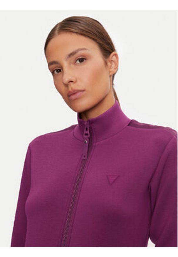 Guess Bluza New Allie V2YQ17 K7UW2 Różowy Regular Fit. Kolor: różowy. Materiał: wiskoza