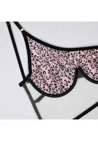 Intica - Body damskie z transparentnym klinem na wieczór i co dzień Sapna. Materiał: materiał #4