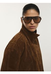 Reserved - Okulary przeciwsłoneczne - brązowy. Kolor: brązowy #1
