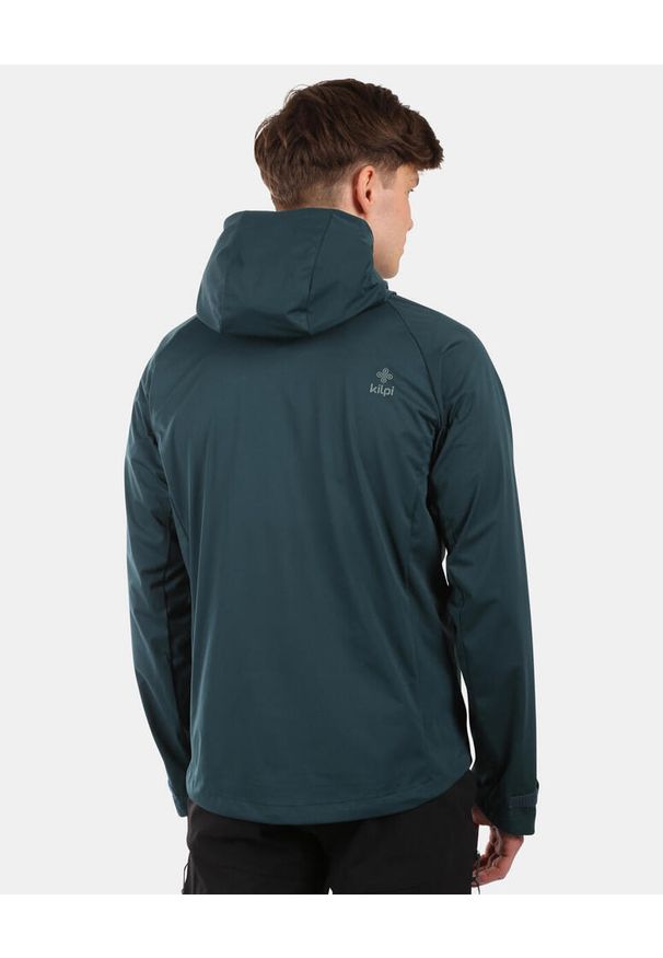 Męska kurtka softshell Kilpi BELTRA-M. Kolor: zielony. Materiał: softshell