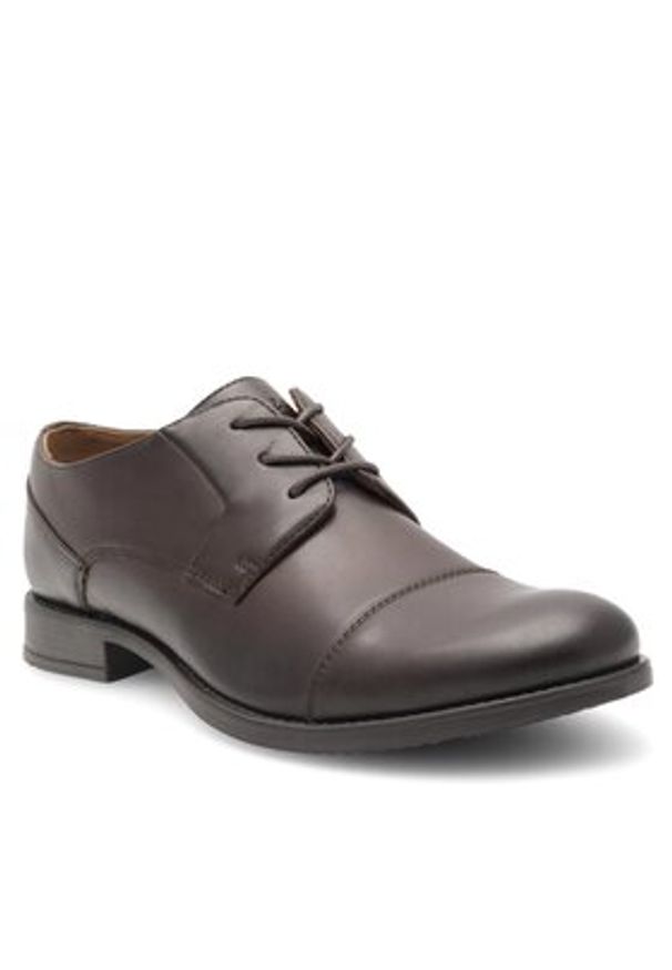 Lasocki Półbuty NORWAY-11 MBS Brązowy. Kolor: brązowy. Materiał: skóra