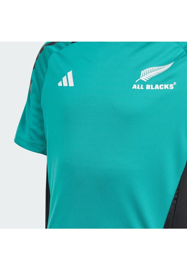 Adidas - Koszulka All Blacks Performance Kids. Kolor: niebieski. Sport: fitness, piłka nożna