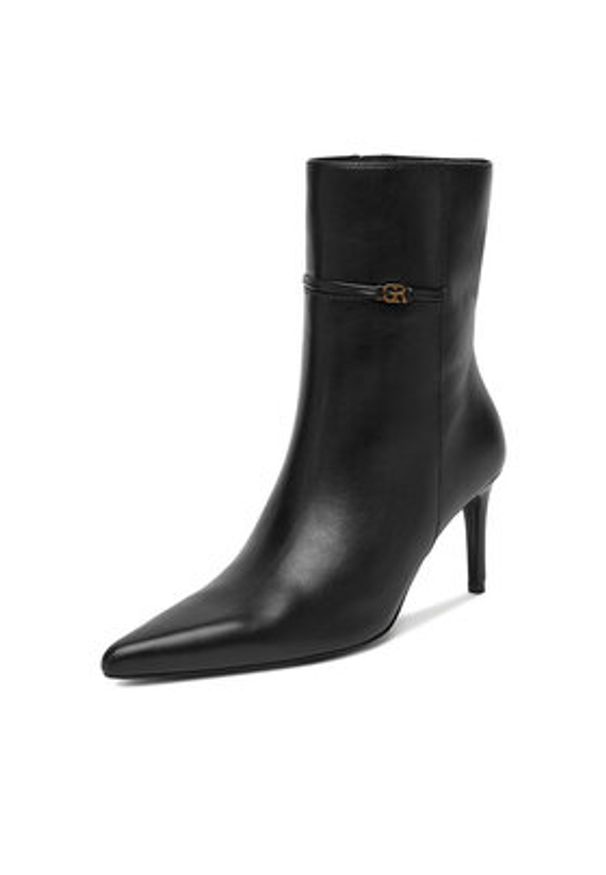 Gino Rossi Botki EO-LUIA-121940 Czarny. Kolor: czarny. Materiał: skóra