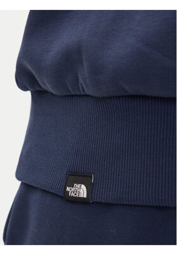 The North Face Bluza Simple Dome NF0A89FC Granatowy Regular Fit. Kolor: niebieski. Materiał: syntetyk