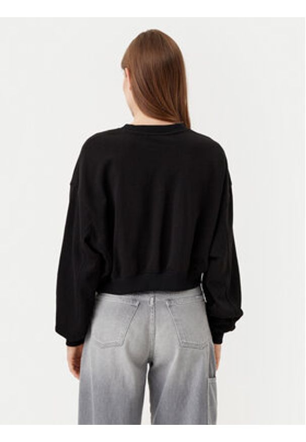 only - ONLY Bluza Bella 15341904 Czarny Regular Fit. Kolor: czarny. Materiał: syntetyk, bawełna