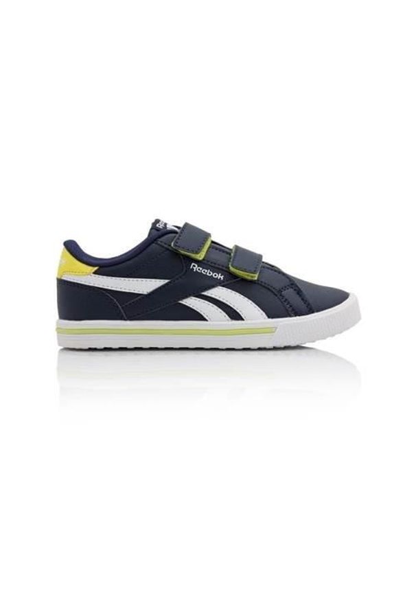 Buty do chodzenia dla dzieci Reebok Royal Complete 2. Zapięcie: rzepy. Kolor: niebieski. Materiał: guma, syntetyk, materiał. Szerokość cholewki: normalna. Model: Reebok Royal. Sport: turystyka piesza