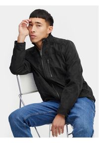 Blend Kurtka z imitacji skóry 20716626 Czarny Regular Fit. Kolor: czarny. Materiał: skóra #8