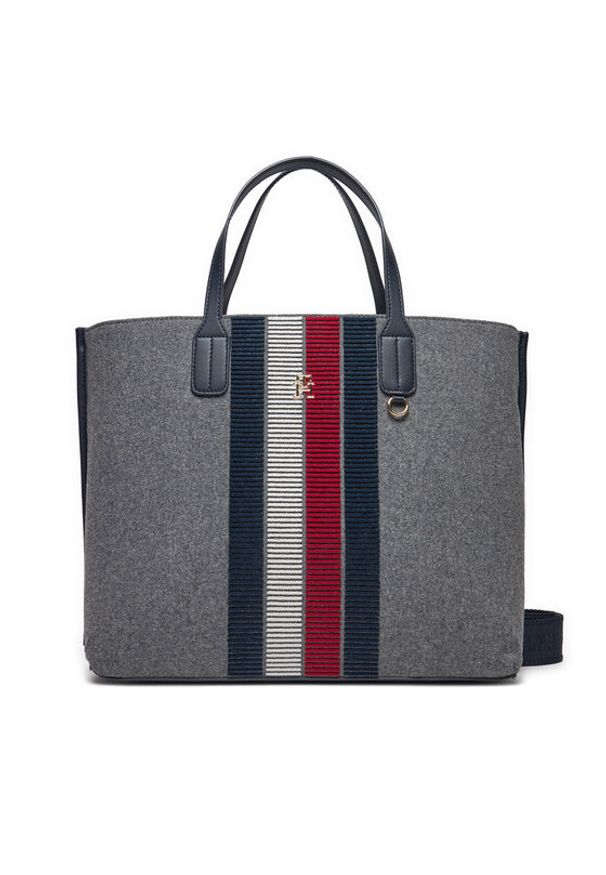 TOMMY HILFIGER - Tommy Hilfiger Torebka AW0AW17034 Szary. Kolor: szary