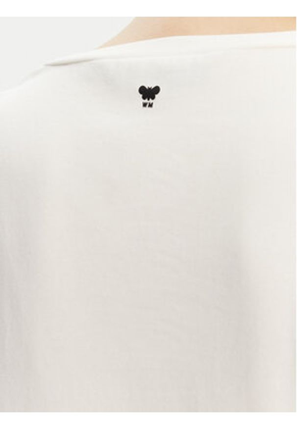 Weekend Max Mara T-Shirt Multib 2525976011 Biały Regular Fit. Kolor: biały. Materiał: bawełna