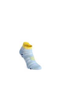 Skarpety do biegania Compressport Pro Racing Socks v4.0 UL Run Low. Kolor: niebieski. Sport: bieganie