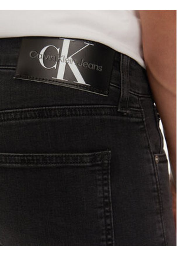 Calvin Klein Jeans Jeansy J30J323696 Szary Skinny Fit. Kolor: szary