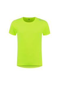 ROGELLI - Funkcjonalna koszulka męska Rogelli PROMOTION. Kolor: żółty