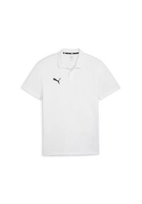 Polo Puma. Okazja: na co dzień. Typ kołnierza: polo. Kolor: biały, wielokolorowy, czarny. Materiał: bawełna. Styl: casual. Sport: piłka nożna #1