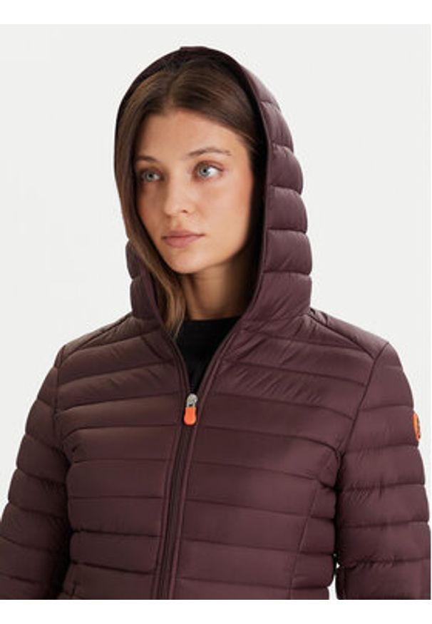 Save The Duck Kurtka przejściowa D33620W GIGA21 Bordowy Regular Fit. Kolor: czerwony. Materiał: syntetyk