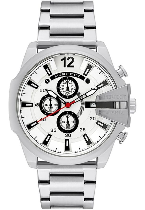 Perfect - ZEGAREK MĘSKI PERFECT M513CH-01 - CHRONOGRAF (zp387b) + BOX