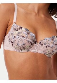 Triumph Biustonosz balkonetka Sensual Spotlight 10219847 Beżowy. Kolor: beżowy. Materiał: syntetyk