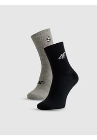 4f - 4F Skarpetki długie (2-pack) chłopięce - multikolor 38-40. Kolor: wielokolorowy. Materiał: materiał, bawełna, dzianina #1