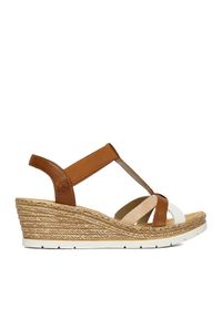 Rieker Sandały CEO-61995-81 Brązowy. Kolor: brązowy. Materiał: skóra #1