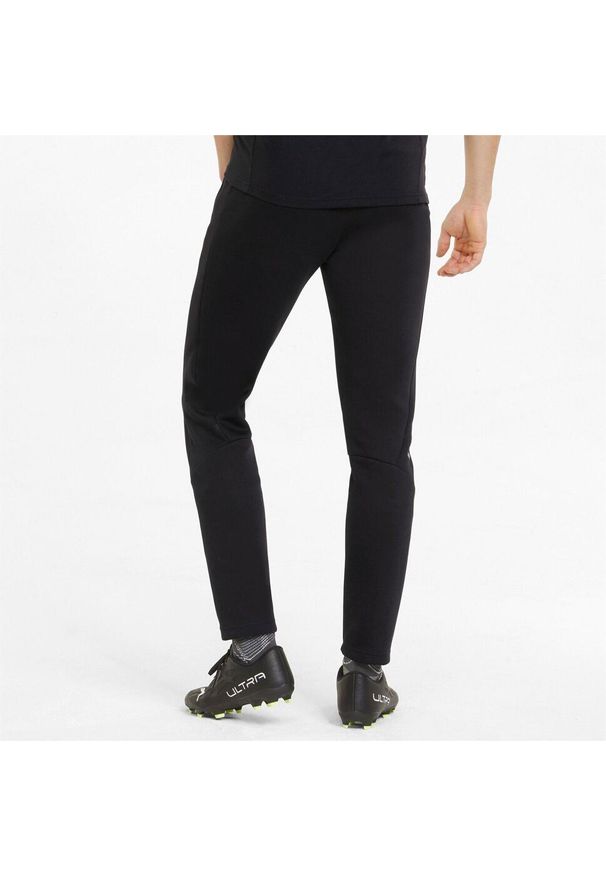 Spodnie Puma Teamfinal Casuals Pants, Mężczyźni. Kolor: czarny. Materiał: bawełna, materiał