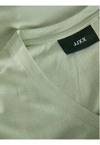 JJXX T-Shirt Annie 12255655 Zielony Regular Fit. Kolor: zielony. Materiał: bawełna #3