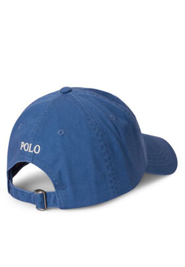 Polo Ralph Lauren Czapka z daszkiem 710667709507 Granatowy. Kolor: niebieski. Materiał: bawełna