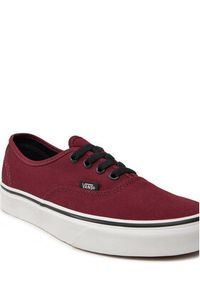 Vans Tenisówki Authentic VN000QER5U8 Bordowy. Kolor: czerwony. Materiał: materiał #3