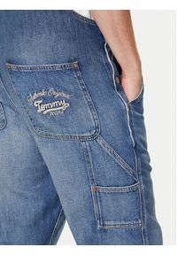 Tommy Jeans Ogrodniczki Classic DM0DM21244 Niebieski Straight Fit. Kolor: niebieski #3