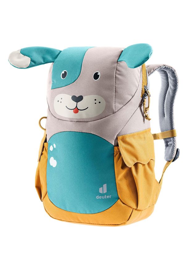 Plecak turystyczny dla dzieci Deuter Kikki. Kolor: niebieski, wielokolorowy, żółty. Styl: wakacyjny, sportowy