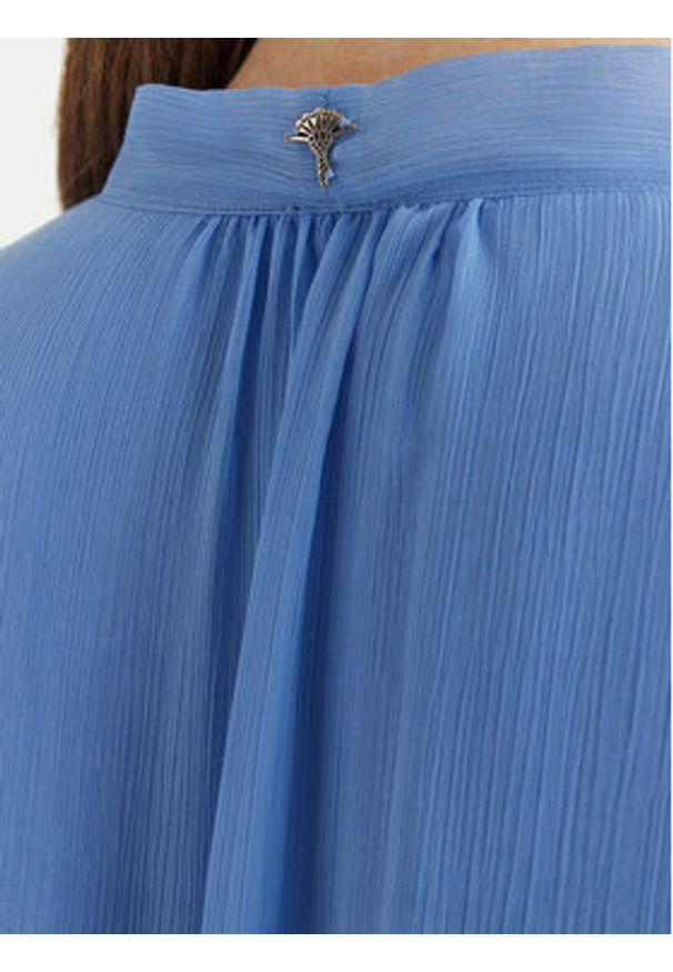 JOOP! Sukienka koktajlowa Denia 30102010 Błękitny Regular Fit. Kolor: niebieski. Materiał: syntetyk. Styl: wizytowy