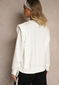 Renee - Biała Bluza z Wiskozą z Szerokimi Ramionami Alioris. Okazja: na co dzień. Kolor: biały. Materiał: wiskoza. Styl: elegancki, casual