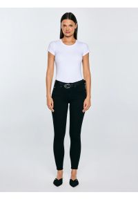 Big-Star - Jeansy damskie push up z wysokim stanem czarne Melinda High Waist 915. Stan: podwyższony. Kolor: czarny. Styl: sportowy, rockowy #6