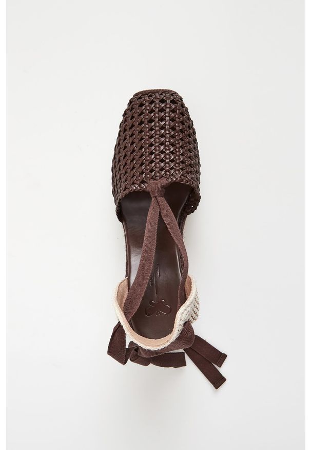 Weekend Max Mara - Espadryle damskie na koturnie Accordo WEEKEND MAX MARA. Obcas: na koturnie