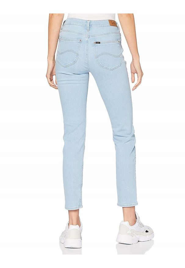 Lee - LEE SCARLETT HIGH DAMSKIE SPODNIE JEANSOWE VINTAGE LIGHT L626RONQ 112114373. Styl: vintage