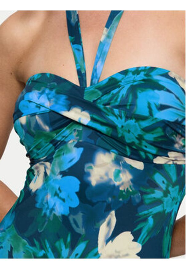Triumph Strój kąpielowy Summer Fleur 10222315 Niebieski. Kolor: niebieski. Materiał: syntetyk