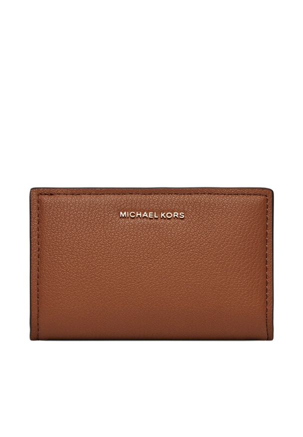 MICHAEL Michael Kors Duży Portfel Damski 32S5GYTZ2L Brązowy. Kolor: brązowy. Materiał: skóra