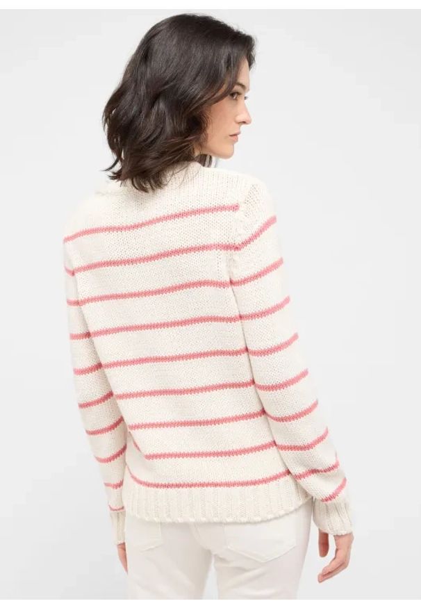 Damski Sweter Mustang Style Silas Pink Stripe French Riviera 1016174 12724