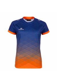 STANNO - Damski jersey Stanno Altius. Kolor: wielokolorowy, niebieski, pomarańczowy. Materiał: jersey. Sport: piłka nożna, fitness #1