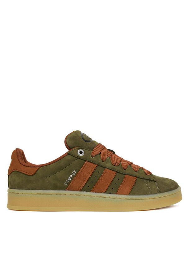 Adidas - adidas Sneakersy Campus 00S IH4098 Zielony. Kolor: zielony. Materiał: skóra, zamsz. Model: Adidas Campus