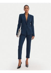 Patrizia Pepe Spodnie materiałowe 8P082/ A715 Niebieski Slim Fit. Kolor: niebieski. Materiał: wiskoza #2