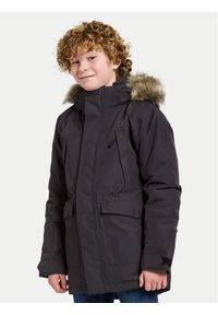 Didriksons Parka Oxid 504934 Czarny Regular Fit. Kolor: czarny. Materiał: syntetyk