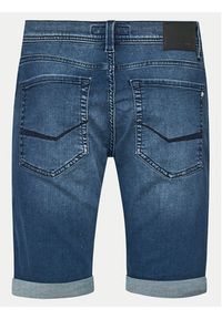 Pierre Cardin Szorty jeansowe 34520/000/8128 Granatowy Modern Fit. Kolor: niebieski. Materiał: bawełna #3