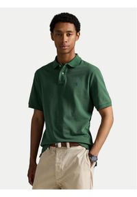 Polo Ralph Lauren Polo 710534735461 Zielony Regular Fit. Typ kołnierza: polo. Kolor: zielony. Materiał: bawełna #1