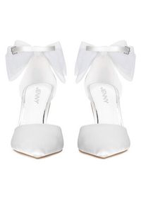 Jenny - JENNY Czółenka SS2842 Biały. Kolor: biały. Materiał: materiał