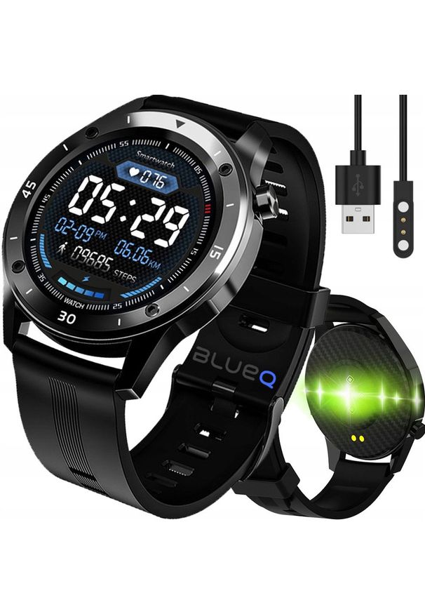 NoName - SMART WATCH SILICONE F22 BLACK. Rodzaj zegarka: smartwatch