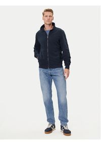 Mustang Bluza 1016967 Granatowy Regular Fit. Kolor: niebieski. Materiał: bawełna #4