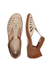 Rieker Sandały CEO-M1688-60 Brązowy. Kolor: brązowy. Materiał: skóra #3
