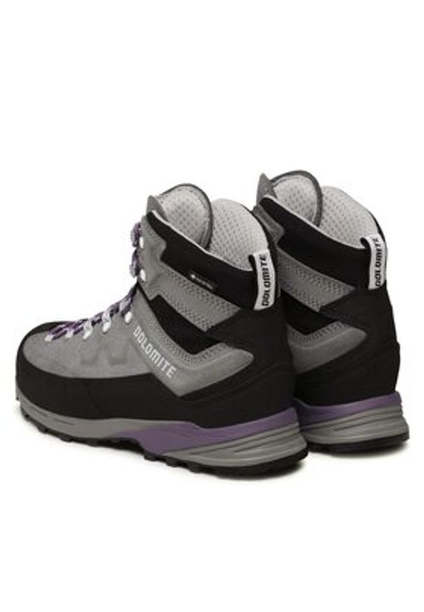 Dolomite Trekkingi Steinbock Gtx W GORE-TEX 280418 Szary. Kolor: szary. Materiał: zamsz, skóra